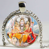 Vintage Ganesha Statue Necklace