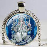 Vintage Ganesha Statue Necklace