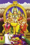Shiva Parvati Ganesha Indian Art