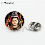 New Design Hindu God Shiva Butterfly Lapel Pins