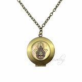 Retro Ganesha Statue Locket