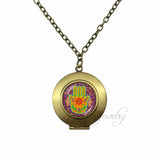 Retro Ganesha Statue Locket