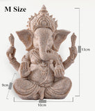 VILEAD Nature Sandstone Indian Ganesha