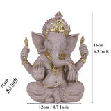 VILEAD Nature Sandstone Indian Ganesha