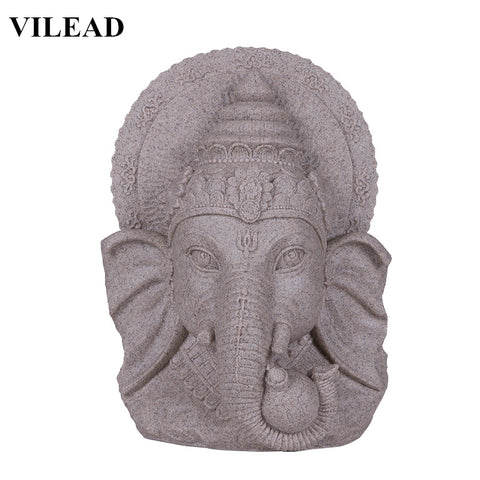 Sandstone Indian Elephant God