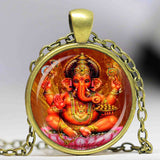 Ganapati Vinayaka God Pendant Necklace
