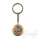 Indian God Shiva Key Chain