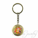 Indian God Shiva Key Chain
